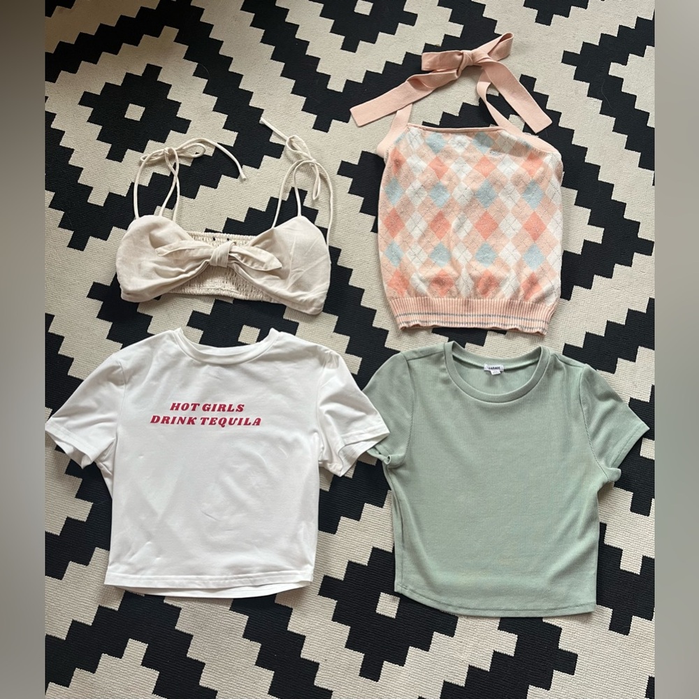 TOP LOT - BURBERRY, WHITEFOX, GARAGE, SHEIN